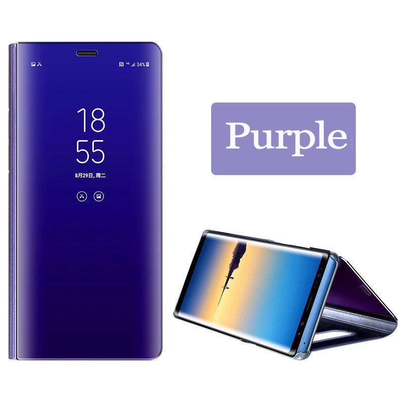 Bao da điện thoại tráng gương thời trang và thông minh cho Samsung J3 Pro/ J5 Pro/ J7 Pro