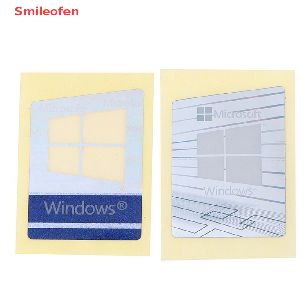 [Smileofen] Bộ 5 Miếng Dán Trang Trí Laptop New Windows10 WIN10 WIN11