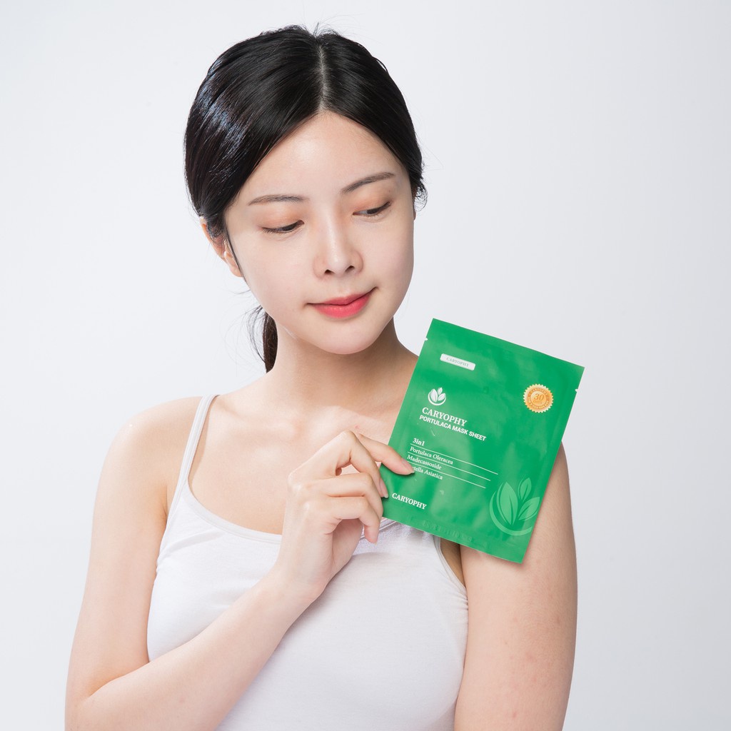 Mặt Nạ Caryophy Portulaca Mask Sheet 3 In 1 (22g)