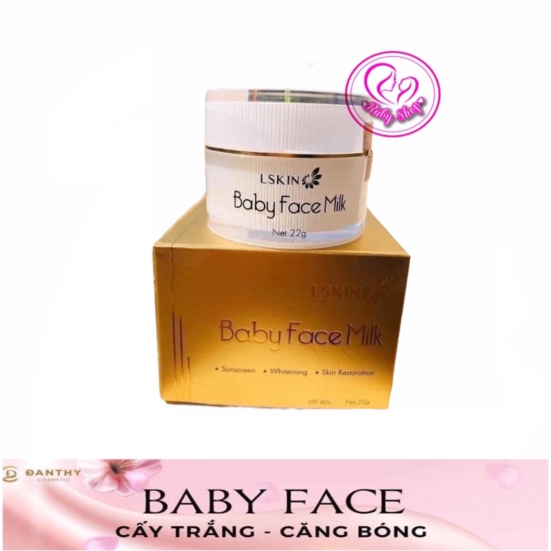 Baby face milk trắng ko tì vết hàng chính hãng