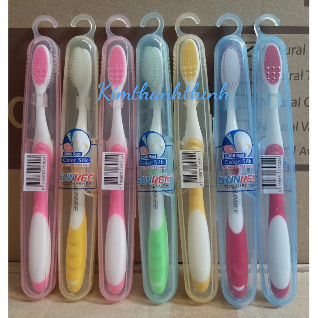 (KTT) Bàn chải đánh răng có móc treo SUNREE 0.01 mm