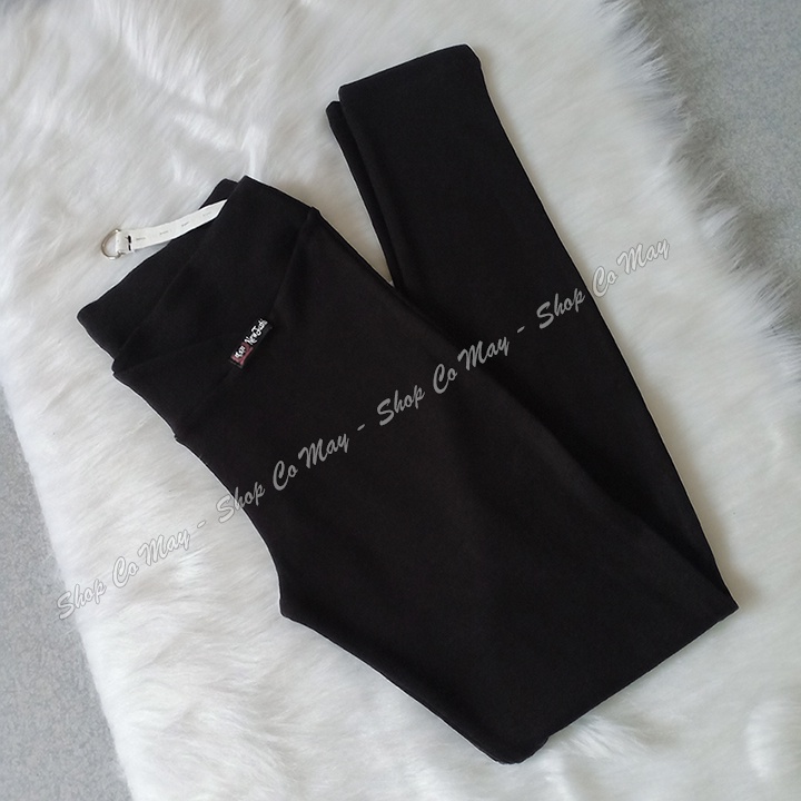 Quần legging bầu cạp chéo có chun điều chỉnh cotton cao cấp - Quần bầu dài/ lửng