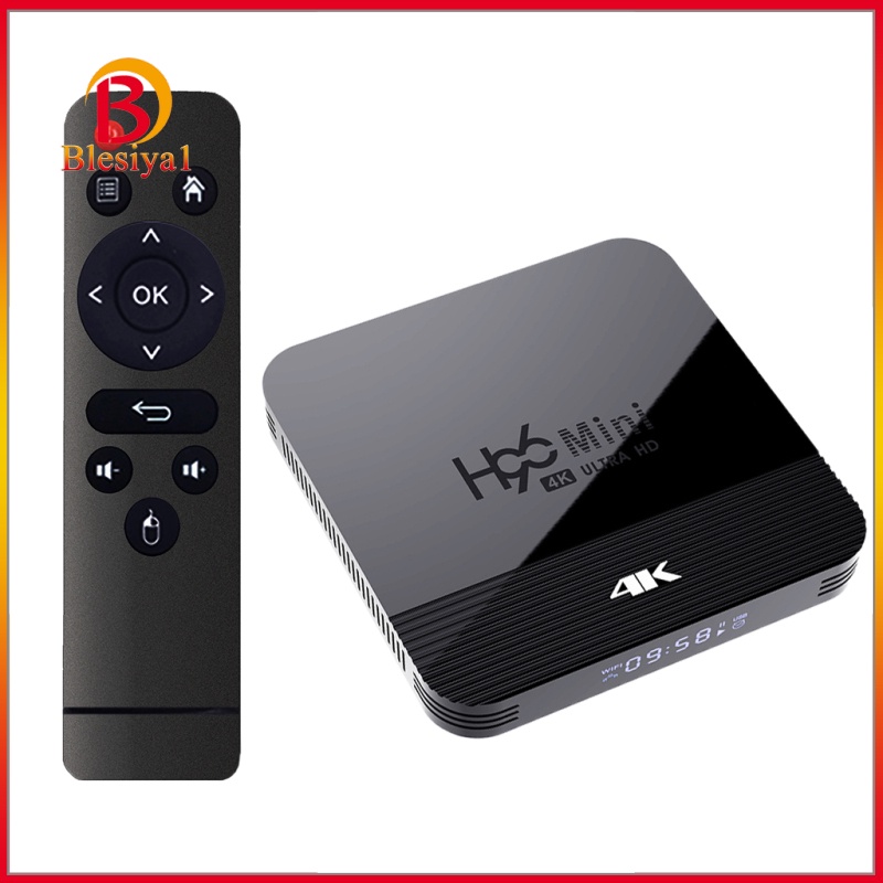 [BLESIYA1] TV Box Android 9.0 H96 Mini H8 RK3228A 2.4G/5G WIFI Set Top Box 2+16GB UK