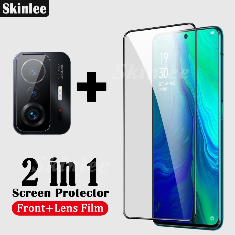 Kính Cường Lực Bảo Vệ Màn Hình 2 Trong 1 Cho Xiaomi Mi 11t Pro Mi11T Pro