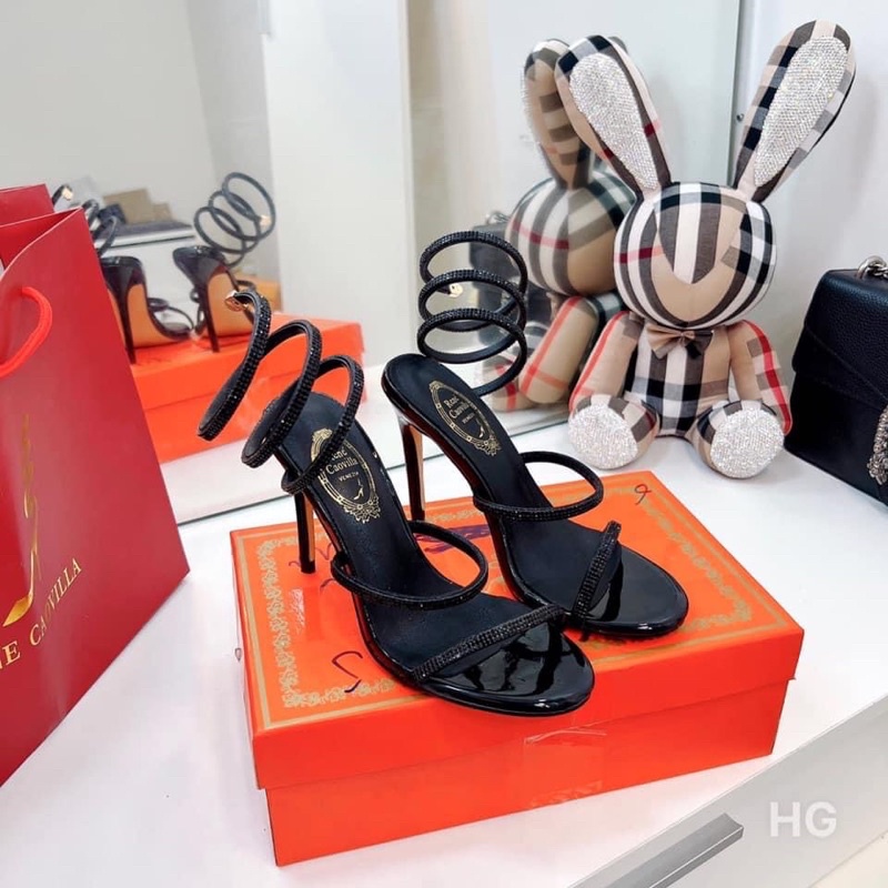 Sandal quai xoắn ôm chân