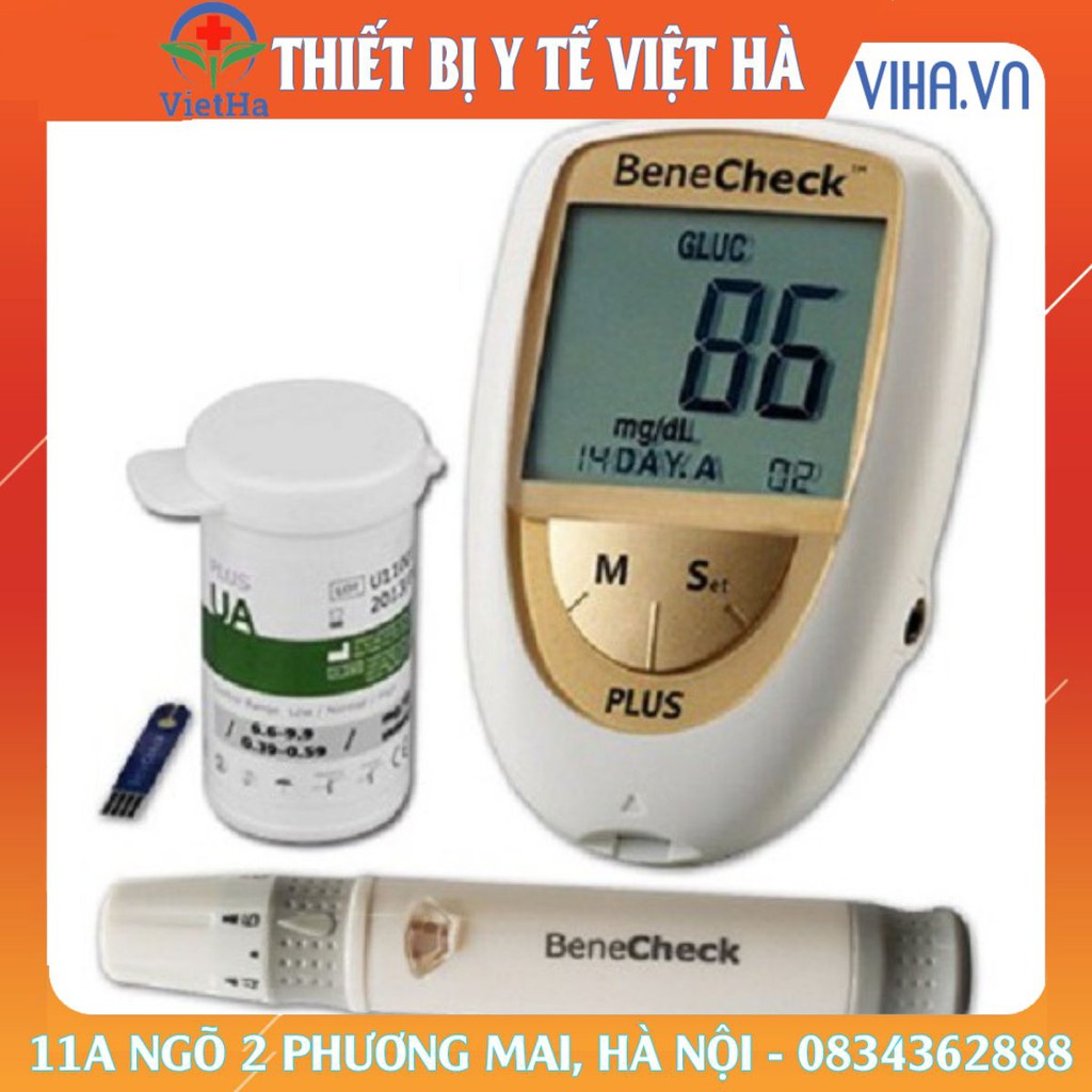 Máy đo Acid Uric (kiểm tra Gout) Benecheck Plus