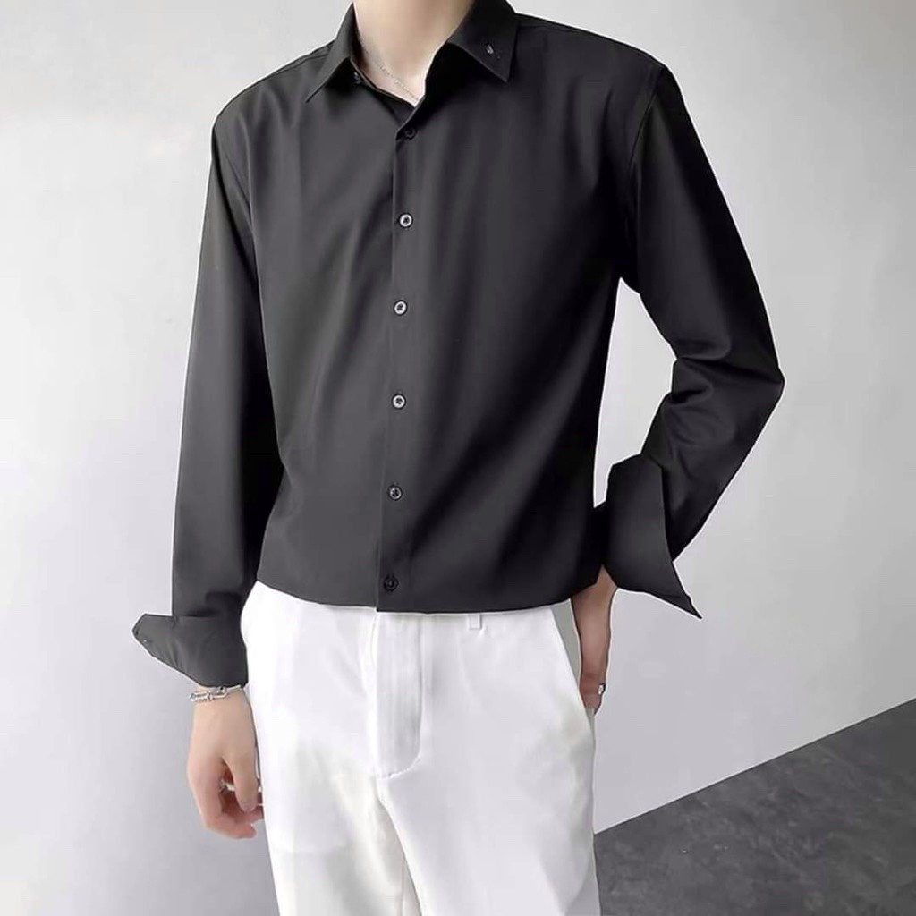 Áo sơ mi form rộng nam nữ Unisex oversize phong cách Ulzzang hàn quốc BAGGY - SML.