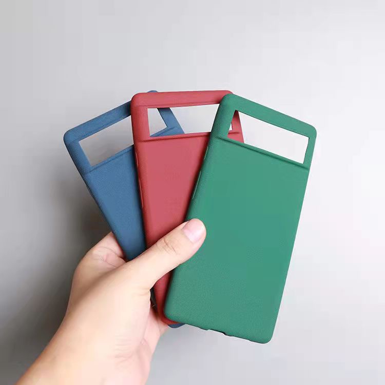 Ốp Điện Thoại Mềm Siêu Mỏng Bề Mặt Nhám Đơn Giản Dành Cho Google Pixel 6A 5A 5XL 5 6 7 Pro