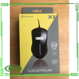 Chuột máy tính simetech x1 có dây 1200 dpi - bh 1 năm