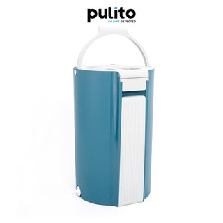 Bộ lau nhà cao cấp thông minh Pulito tự vắt, đầu lau xoay 360 độ(kèm thùng và tặng kèm 2 bông lau) (LS-CKT-TT)-PulitoVN