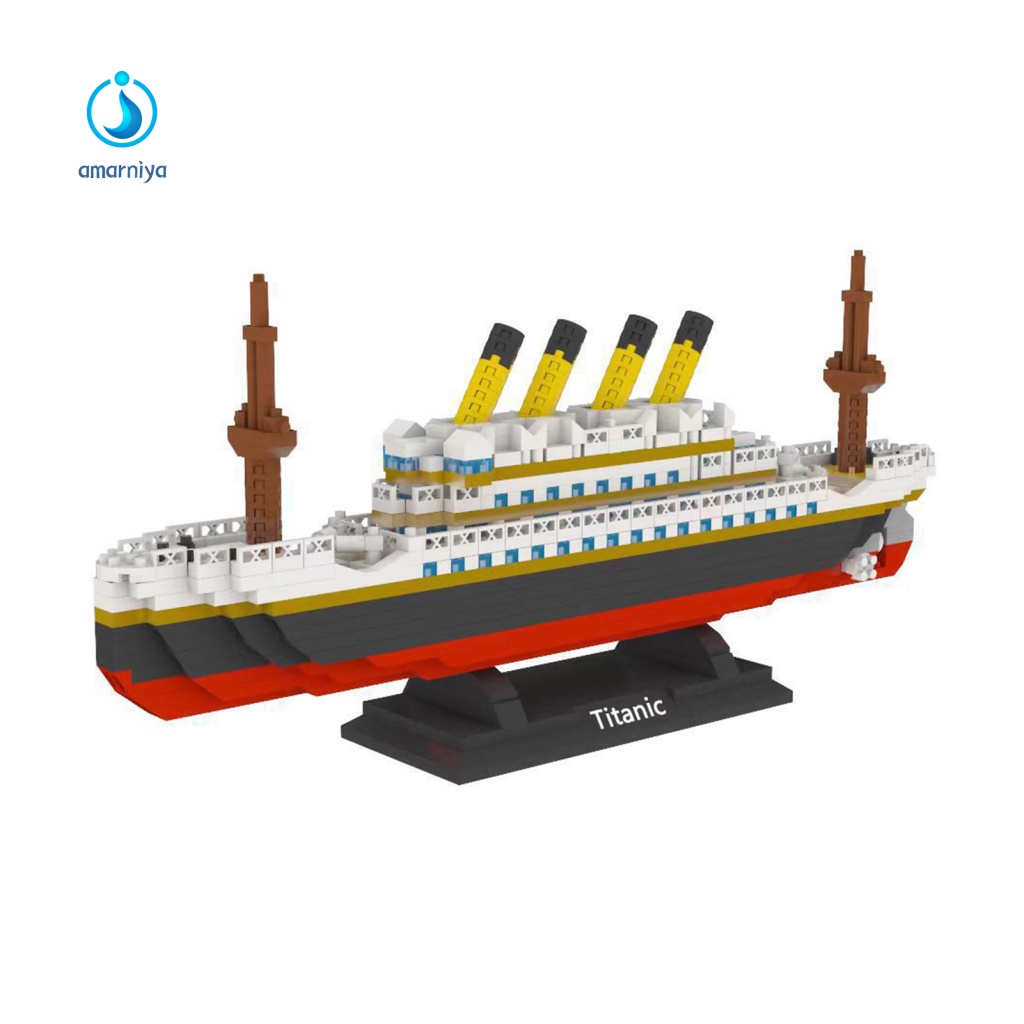 Bộ 1280 Mô Hình Thuyền Du Lịch Tàu Titanic
