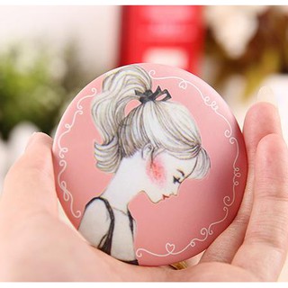 Gương cầm tay mini dễ thương