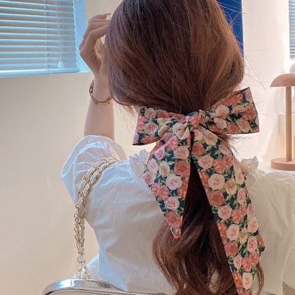Dây Ruy Băng Cột Tóc Thời Trang Xinh Xắn Cho Nữ