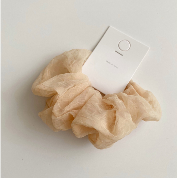 Dây buộc tóc Scrunchies voan mềm dễ thương HD56