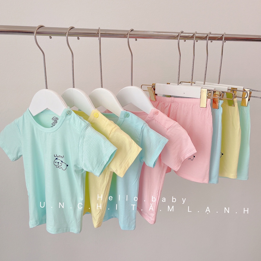 BỘ UNCHI TĂM LẠNH SIÊU MỀM MÁT CHO BÉ - UNCHI09