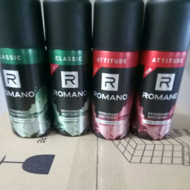 Xịt khử mùi Romano 150ml