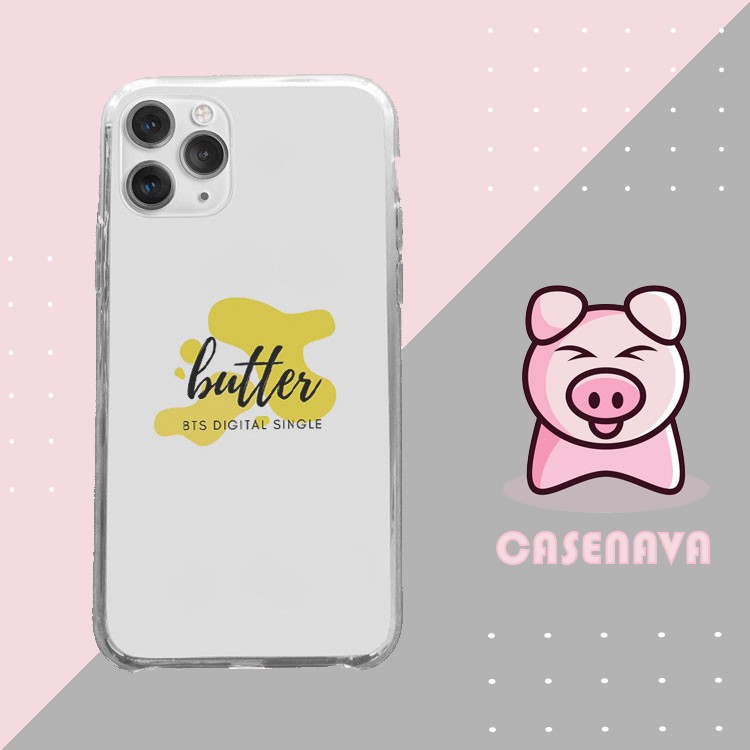 Ốp lưng butter with vibrant yellow BTS Band KPOP cho Iphone 5 6 7 8 Plus 11 12 Pro Max X Xr BTSPOD00180