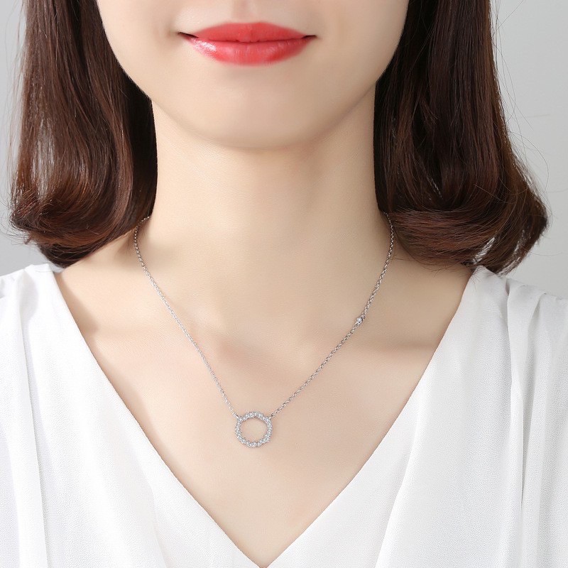 Bộ trang sức bạc đẹp, dây chuyền, bông tai bạc huyền thoại biển xanh bạc ta Minh Thoa JEWELRY