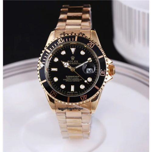 Đồng Hồ Rolex Mặt Lớn Dây Thép Không Gỉ Thời Trang Cho Nam