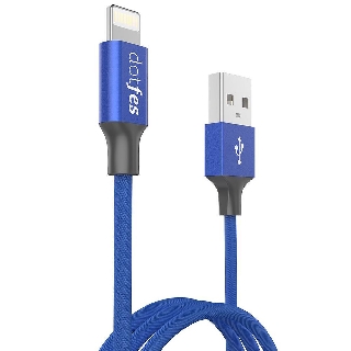 Dotfes Cloth Texture Lightning Cable