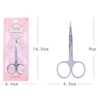 Kéo Mũi Cong Inox Meilamei Scissors Cắt Tỉa Lông Mày Đa Năng