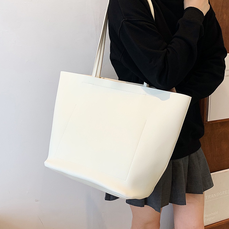 Túi Đeo Vai Cỡ Lớn Thiết Kế Đơn Giản Thời Trang Cho Nữ