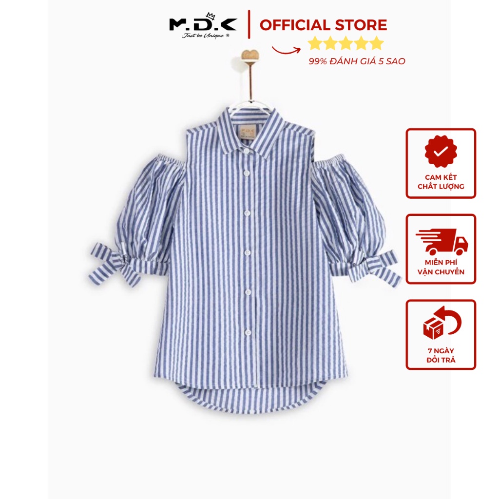 Áo Kiểu Bé Gái M.D.K Cut-out Shirt M.D.K - xinh xắn, dễ thương