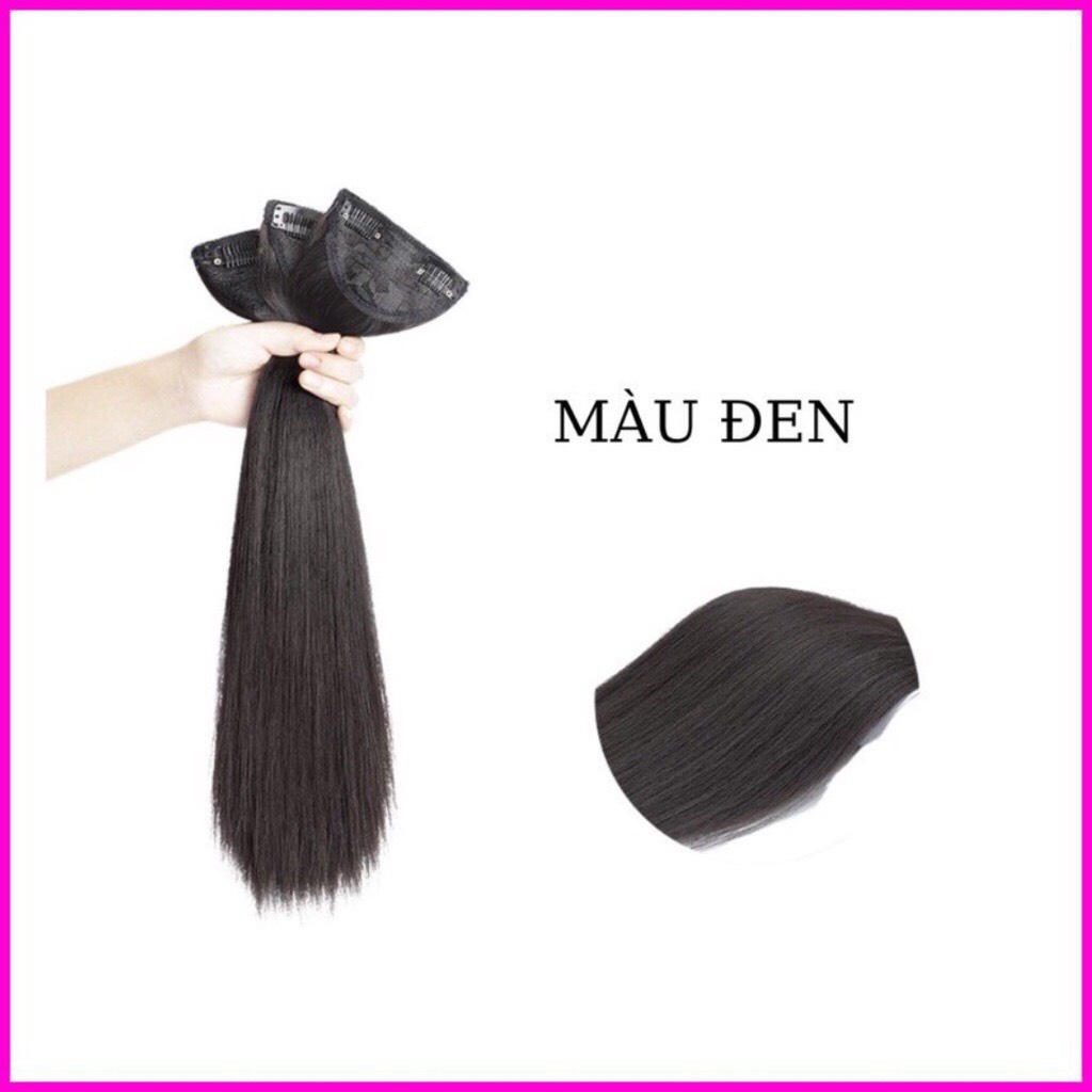 Set 3 kẹp dải thẳng dài hàng cao cấp giúp phồng và dày tóc