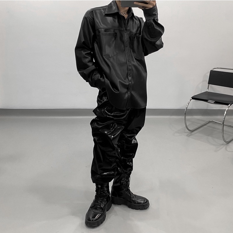 Áo sơmi da ONER &quot;Nol Leather Shirt&quot;