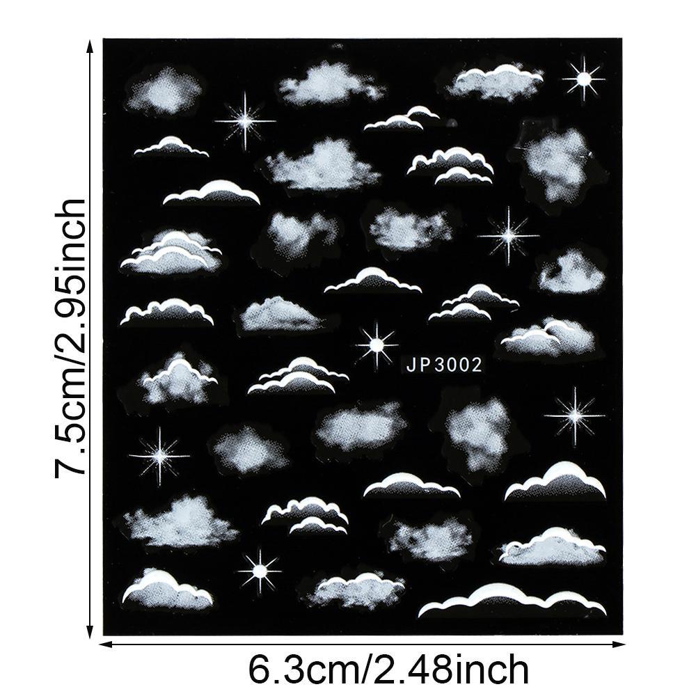 Sticker Dán Móng Nghệ Thuật Hình Hoa / Vũ Công Ballet