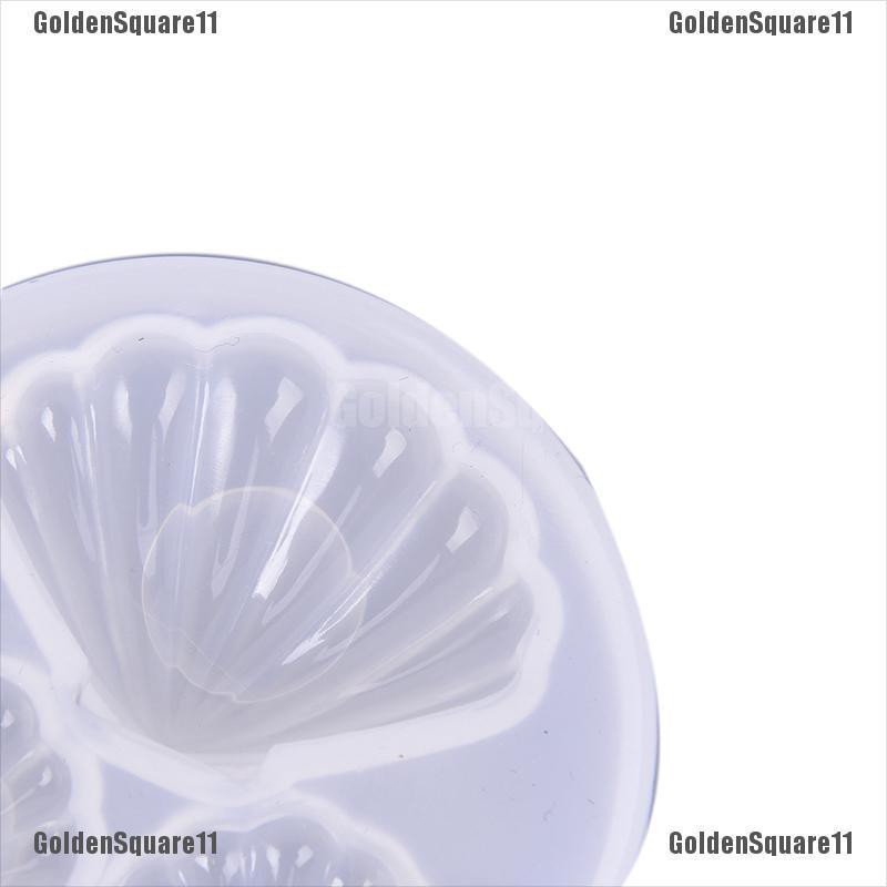 Khuôn Silicone Tạo Hình Làm Bánh Kẹo Hình Vỏ Sò DIY