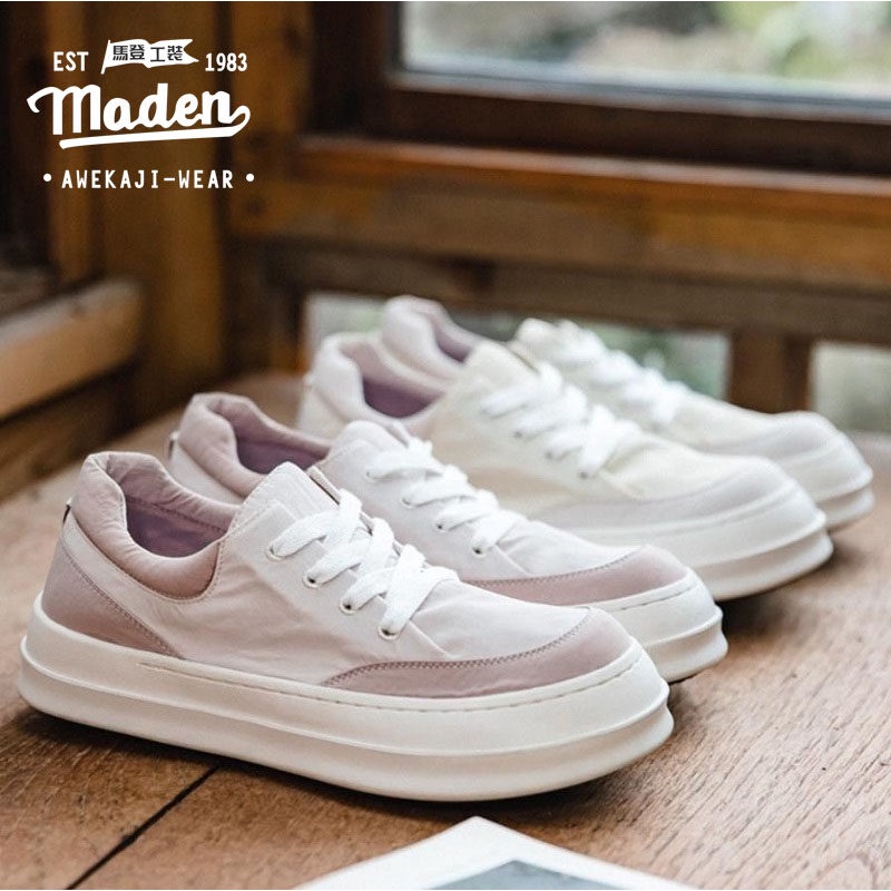 Giày thể thao MADEN đế dày màu sắc macaron kết hợp tươi tắn thoáng khí thời trang mùa hè 2022 dành cho nữ