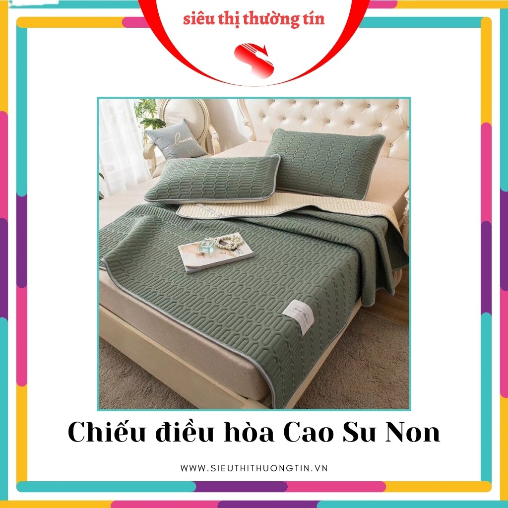 Chiếu điều hòa cao su non tencel latex Bee Bedding, chiếu nệm mủ cao su non hàng cao cấp, mát mùa hè [1m6, 1m8, 2mx2m2]