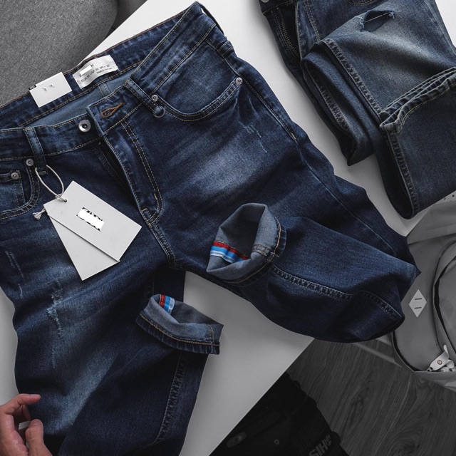 Quần jean nam| Quần bò nam Cao cấp Zr  - jeans xuất xịn