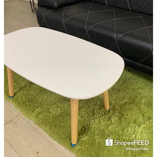 Bàn Trà BNS Sofa Vuông Màu Trắng 75*45*40