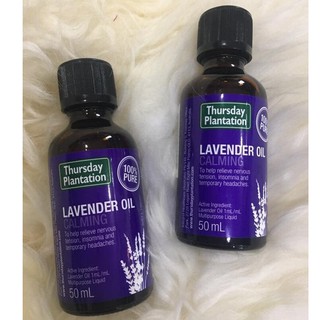 Tinh dầu oải hương Lavender Oil Calming của Thursday Plantation 50ml Úc