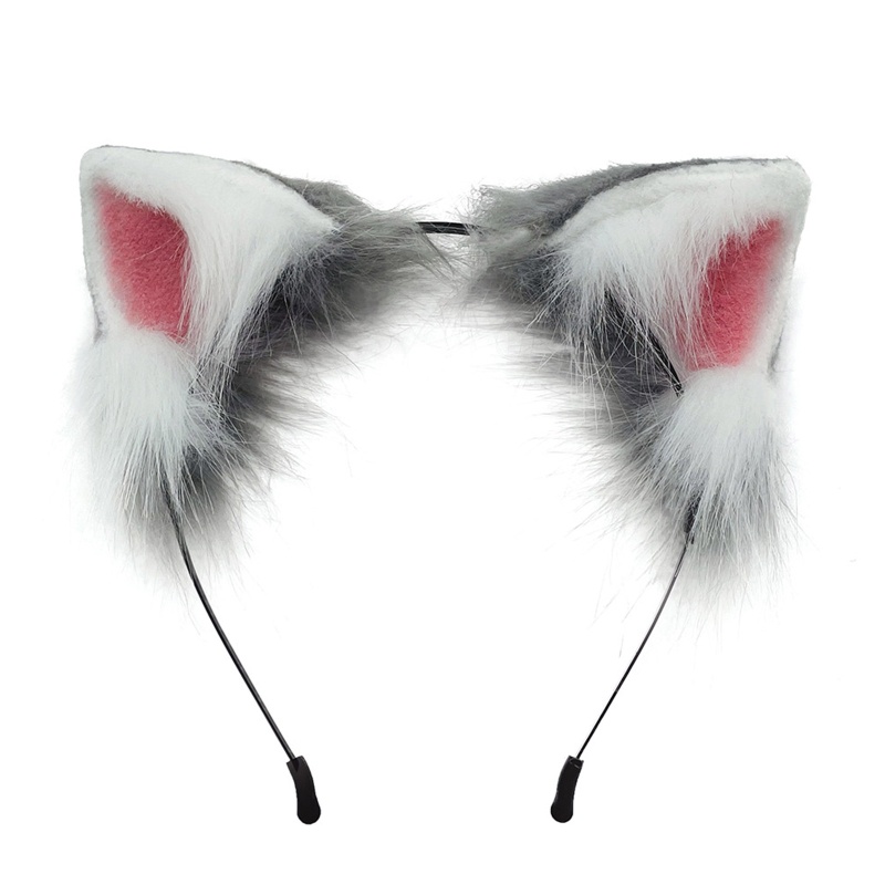 Băng Đô Tai Mèo Mềm Mại Hóa Trang Halloween