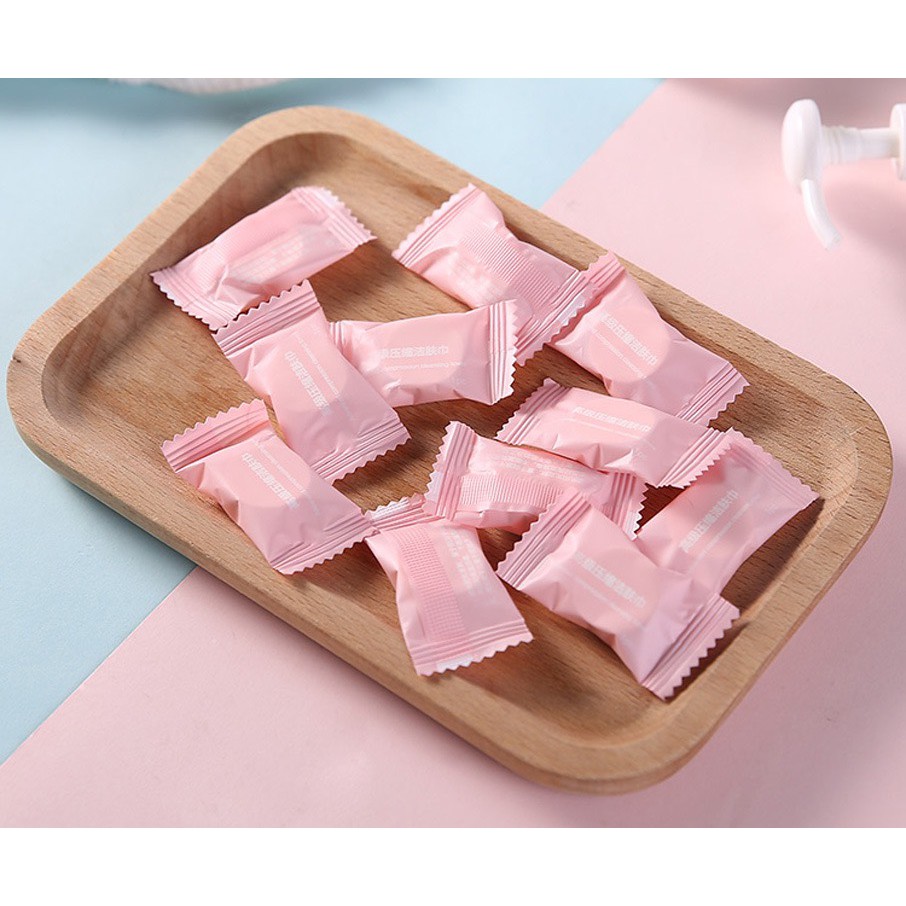 KHĂN GIẤY NÉN BỎ TÚI DU LỊCH TIỆN LỢI (10 VIÊN - 20 VIÊN) 88005 SHOP SIÊU THỊ 24/7