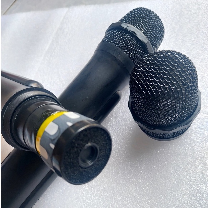 Mic đa năng Q_333 không dây 2 cây..." sóng U " ....độ xa 50m...hàng mẫu mới.