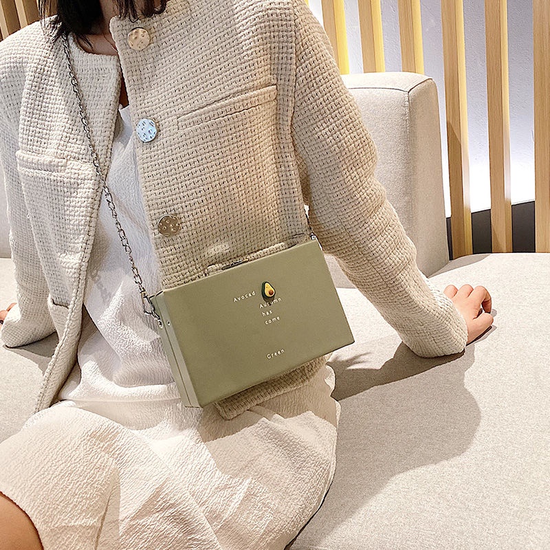 Túi Đeo Vai Hình Vuông Cỡ Nhỏ Phong Cách Hàn Quốc Thời Trang Cho Nữ