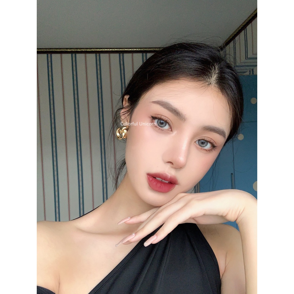 Cặp kính áp tròng COLORHUNTER 0 - 8 độ 14.0mm dùng một năm tiện lợi