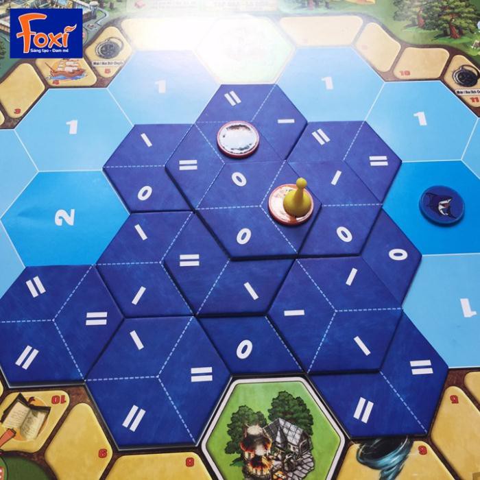 Board game-Đi tìm kho báu phần 3 Foxi-Đồ chơi gia đình tương tác-Phù hợp với mọi lứa tuổi-Tăng khả năng tư duy sáng tạo