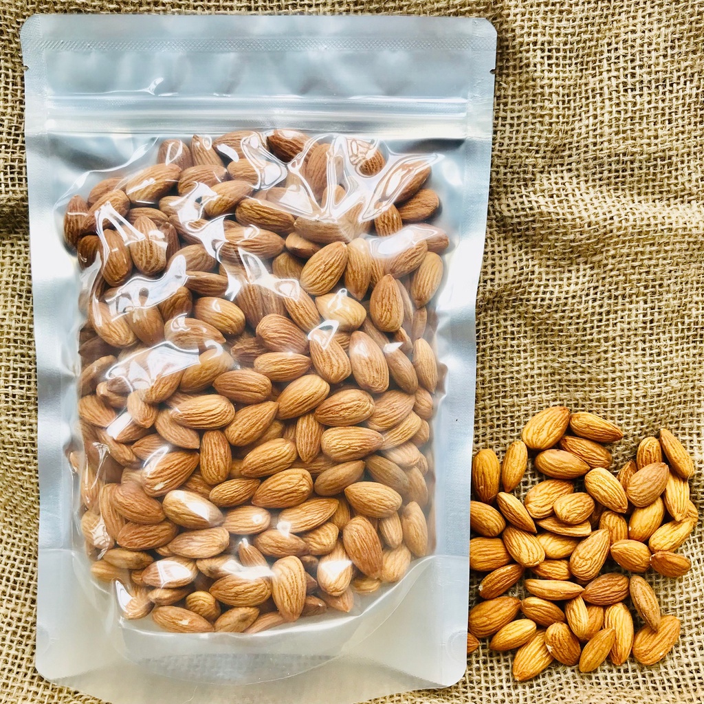 500Gr HẠNH NHÂN CHUẨN MỸ  dùng ăn liền, làm granola hoặc ngũ cốc