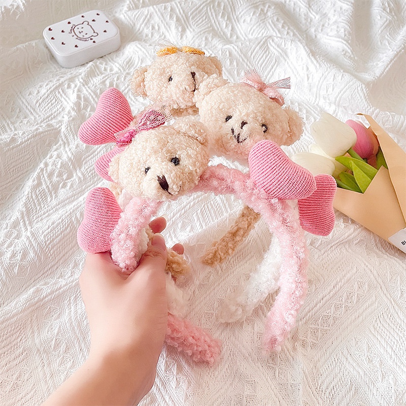 Băng Đô Gấu Dễ Thương Mới