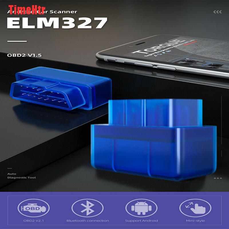 ANDROID Máy Quét Chuẩn Đoán Lỗi Xe Hơi Timehtr Bluetooth V1.5 Elm327