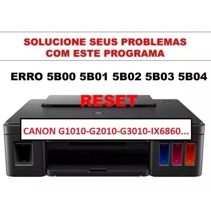 Key reset máy in Canon G1010-g2010-g3010, g1000, g2000, G3000,.....