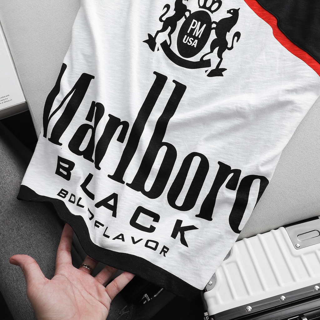 Áo Thun Tanktop Marlboro Black , Chất Vải Cotton Co Giãn, 000397, SOMEHOW