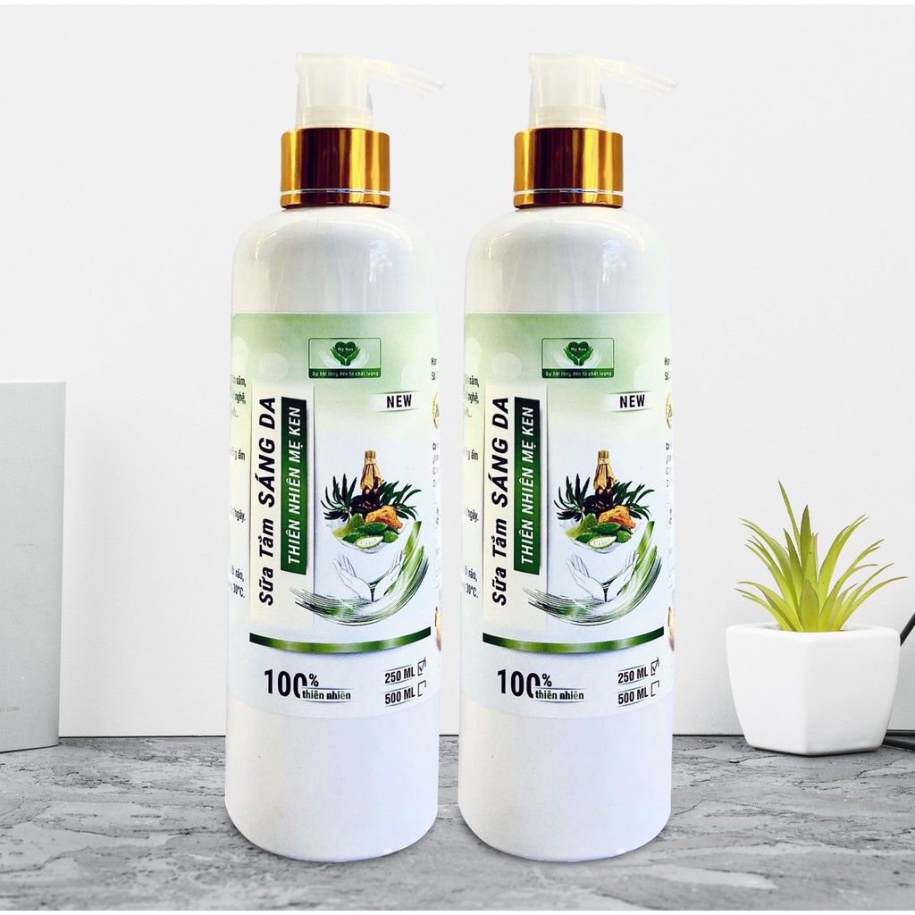 [Chai 250ml] Sữa Tắm Sáng Da Mẹ Ken