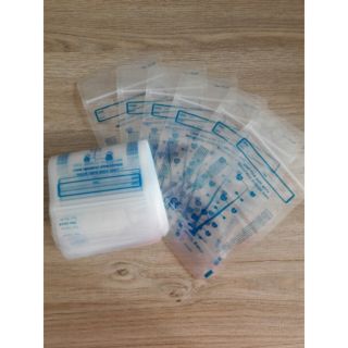 (Kèm bill) 60 Túi trữ sữa unimom 2 zip compact (chính hãng)