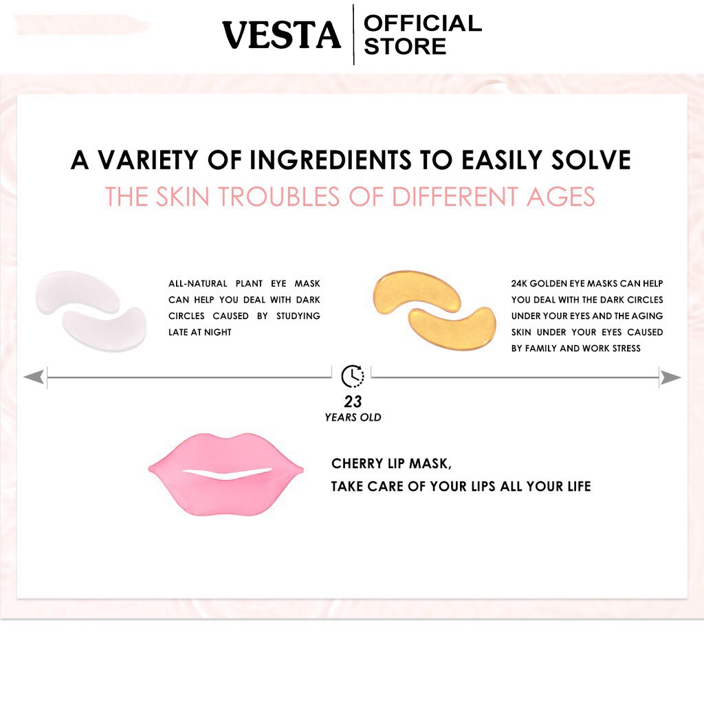 Mặt nạ mắt - mask ngủ dưỡng mắt Focallure giàu vitamin E cải thiện quầng thâm tàn nhang | BigBuy360 - bigbuy360.vn